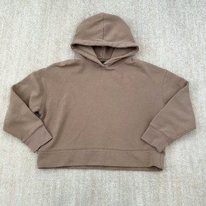 Zara Tan Hoodie Sweatshirt S